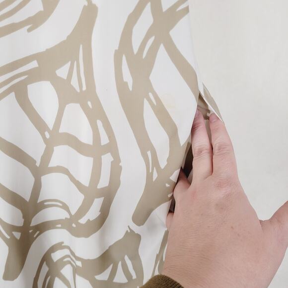 Anthropologie Whit Two tan leaf print maxi dress Size XS Tropical Clean Girl - Picture 8 of 12